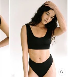 Sport Scoop Top + High Leg Scrunch Bottom